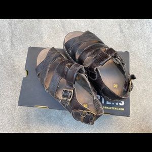 Dr Martens 5A94 Dark Brown Fisherman Sandals